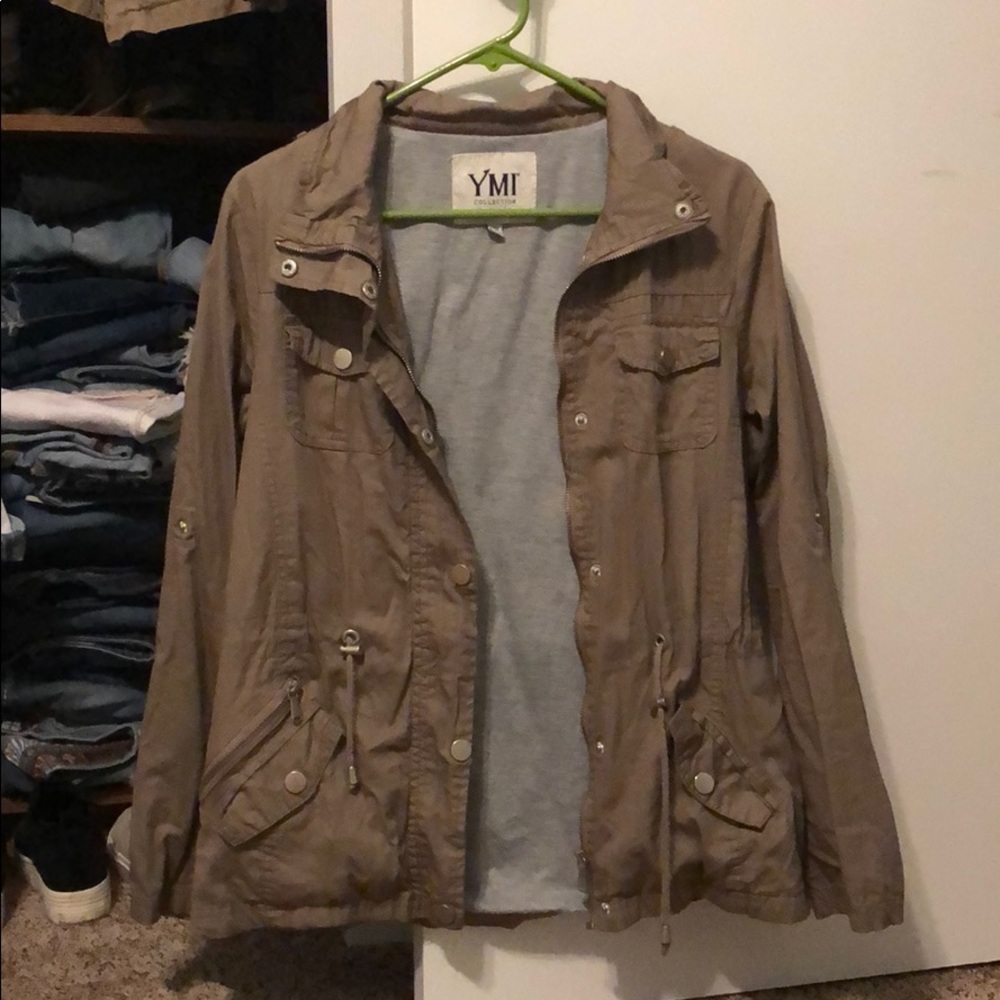 Light brown utility jacket